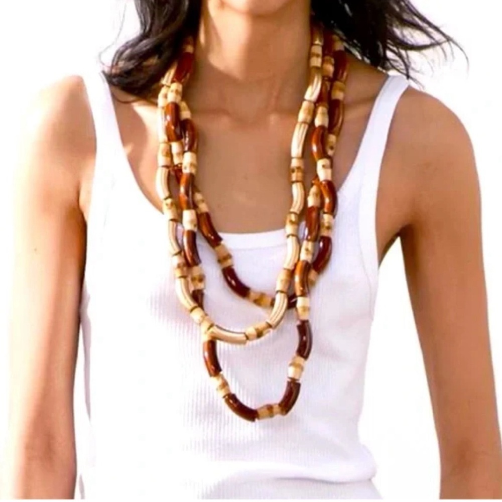 Tribal Long Beaded Necklaces